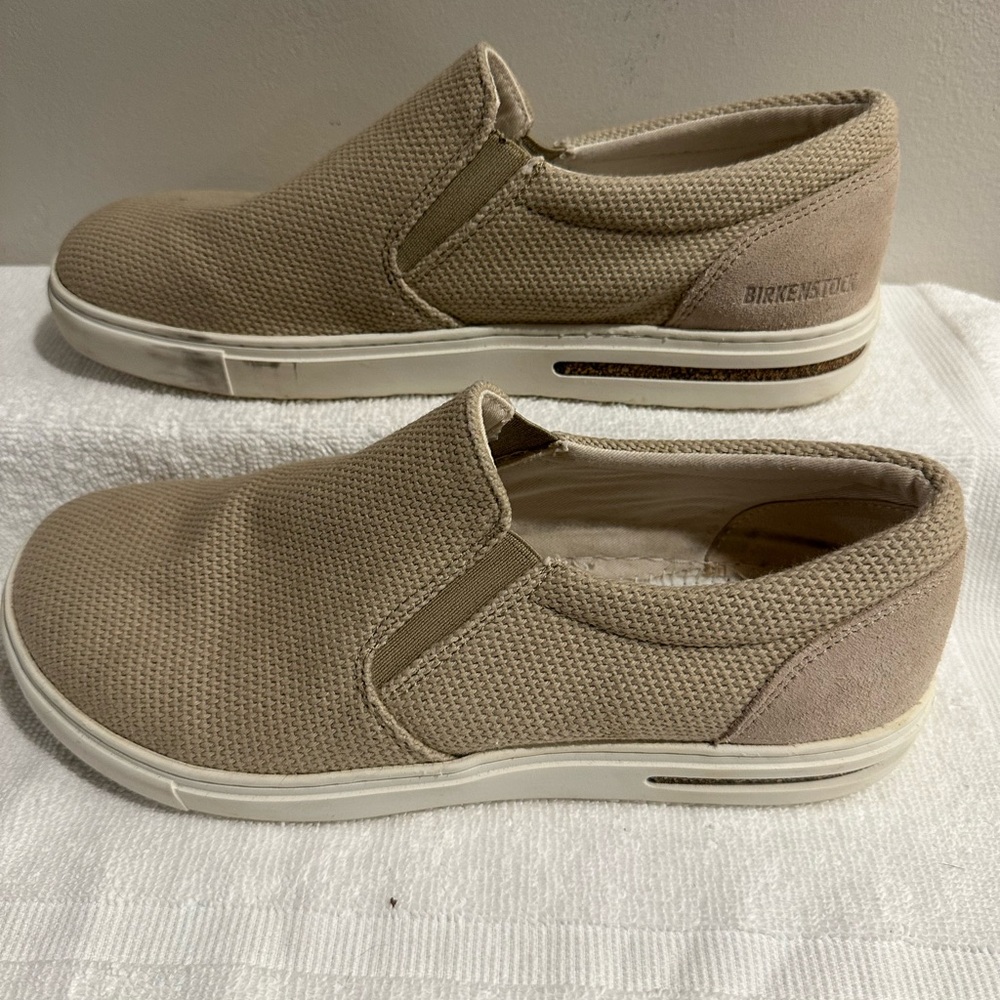 Birkenstock Oswego Sandcastle color Slip-On Loafers EU 41